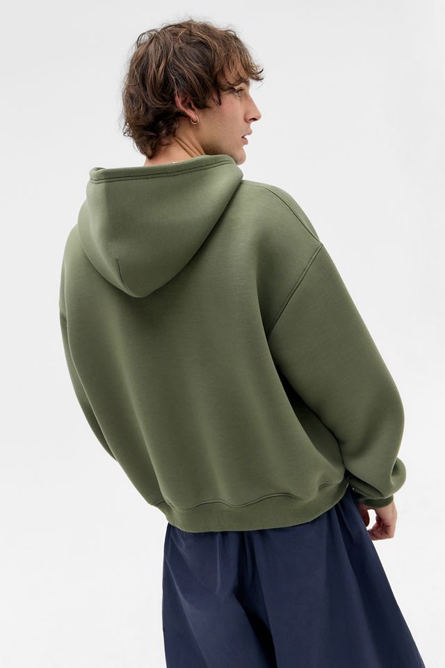 iets frans... Khaki Scuba Zip-Up Kapuzenpullover #3