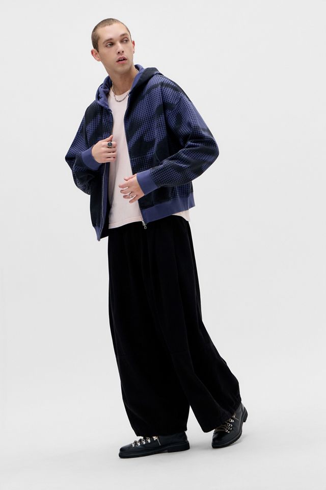 iets frans... Pixel Print Zip-Through Hoodie | Urban Outfitters UK