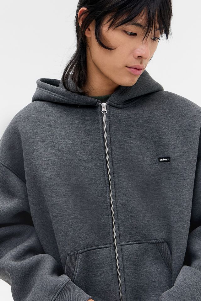 iets frans... Grey Sports Scuba Hoodie #1