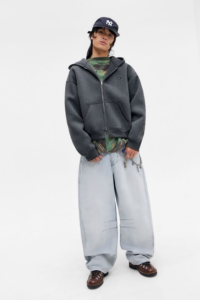 iets frans... Grey Sports Scuba Hoodie #2