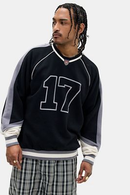Sweat à panneau sport noir iets frans...