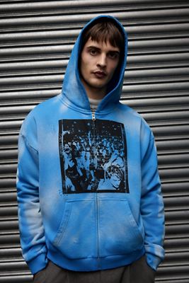 Archivis Sudadera con Capucha y Cremallera Blue Rave