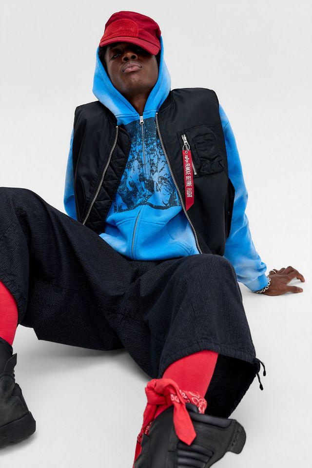 Sweat à capuche zippé Blue Rave Archivis #5