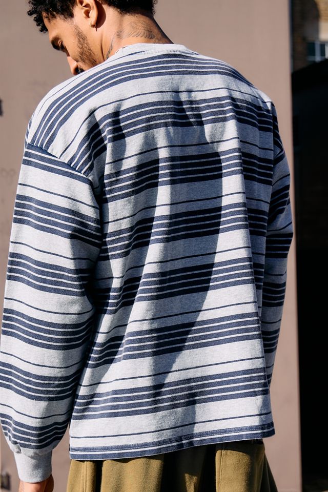 Camiseta de Manga Larga con Bolsillo a Rayas iets frans... #2