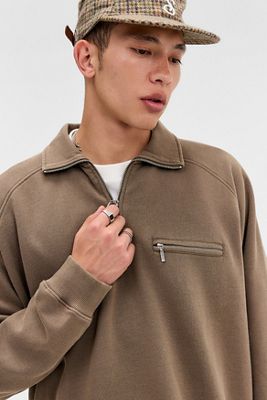 Loom Quarter Zip Sweatshirt