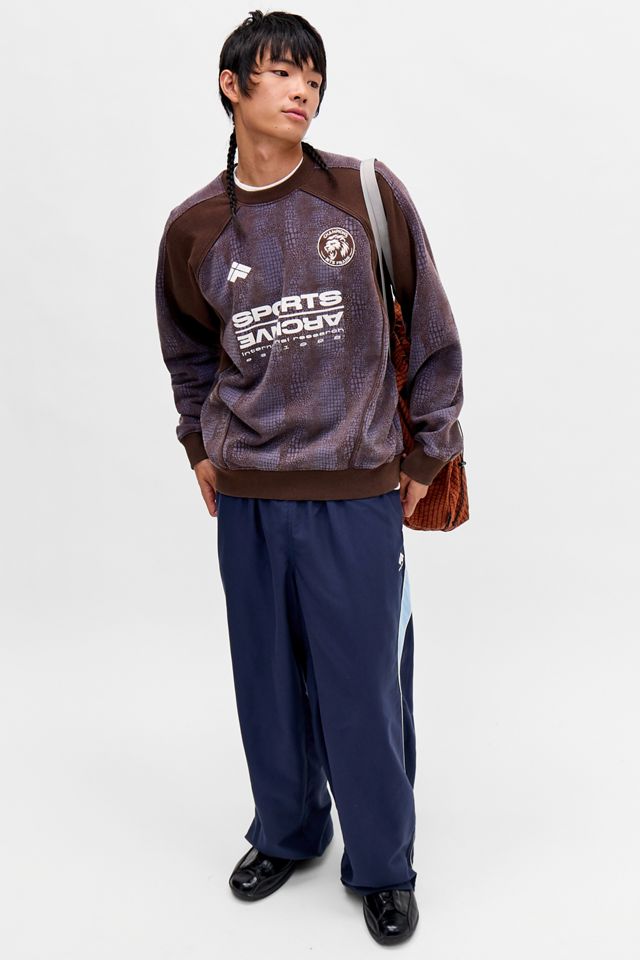iets frans... Sweatshirt mit Schlangenmuster-Einsatz #1