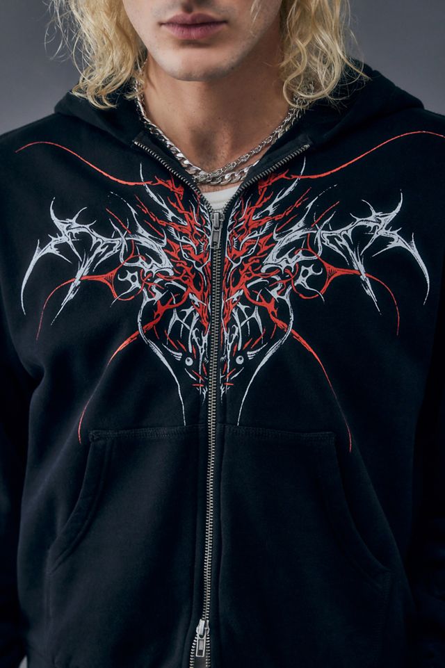 【JADED LONDON】Syrup Zip Up Hoodie（送料込み） Shop Three Velour Fitted Hoodie | Jaded London | Clothing