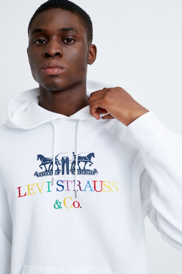 Levi's Sweat à capuche à logo cheval blanc Urban Outfitters FR