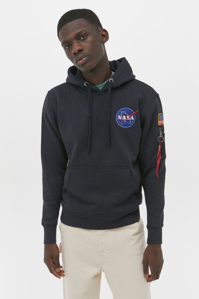 Space shuttle best sale hoodie alpha industries