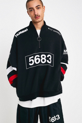 【未使用】HUMMEL×WILLY CHAVARRIA プルオーバー Mブラック 0216417750001_001_f?$xlarge$&