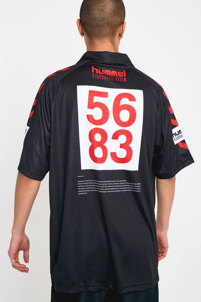 Hummel X Willy Chavarria Black Jersey Shirt | Urban
