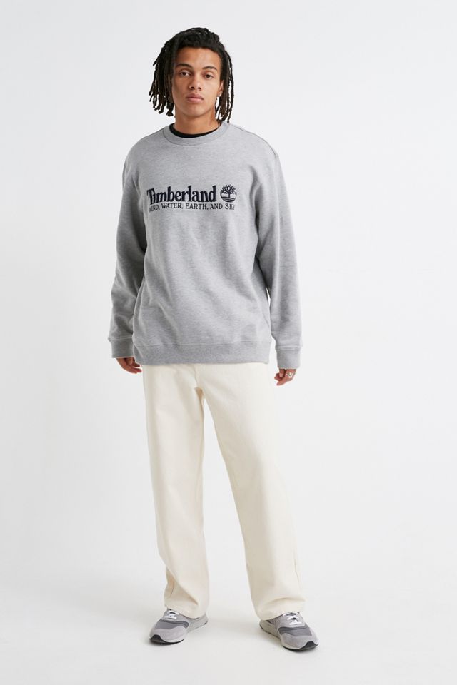 Timberland UO Exclusive Wind, Water, Earth and Sky Grey Crew Neck Sweatshirt #2