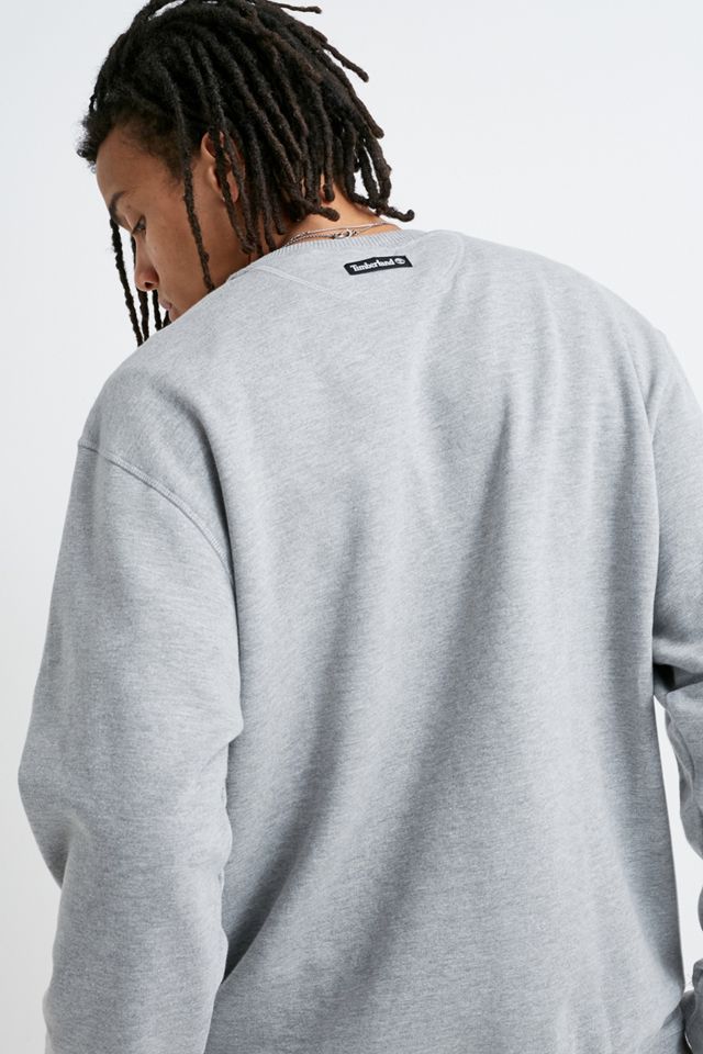Timberland UO Exclusive Wind, Water, Earth and Sky Grey Crew Neck Sweatshirt #3
