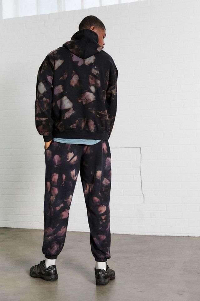iets frans... - Sweat à capuche Jewel tie and dye noir #2