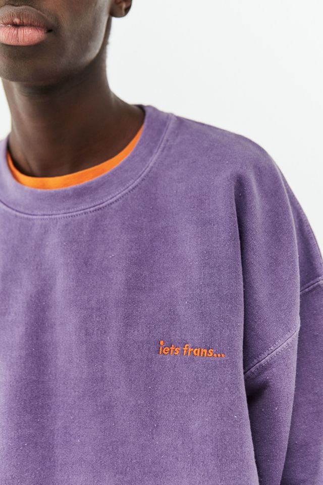 Iets frans purple sweatshirt sale