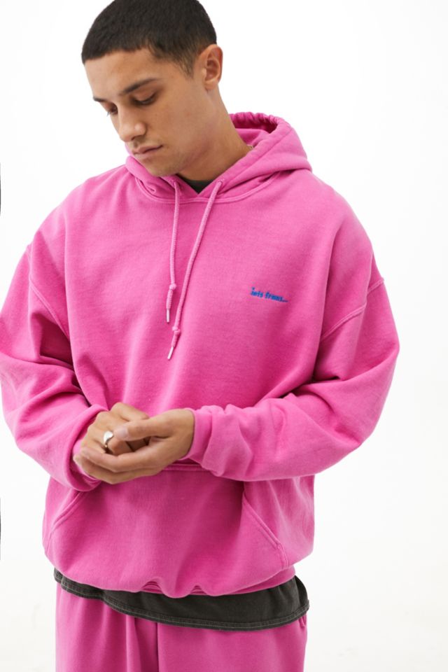 iets frans... Pink Hoodie | Urban Outfitters UK