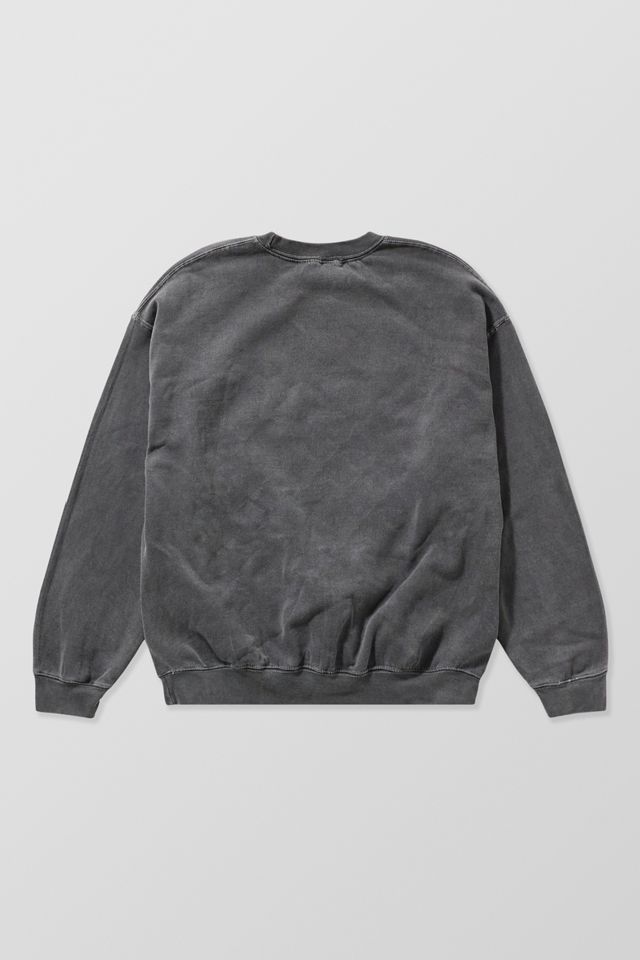 iets frans... Washed Black Embroidered Sweatshirt #9