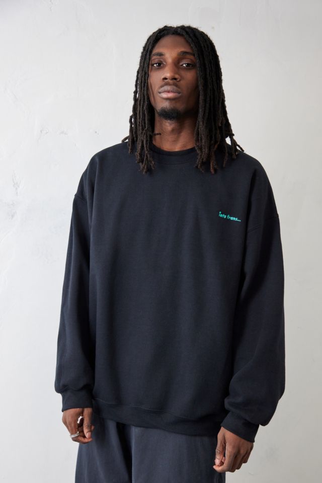 iets frans... Black Sweatshirt | Urban Outfitters UK