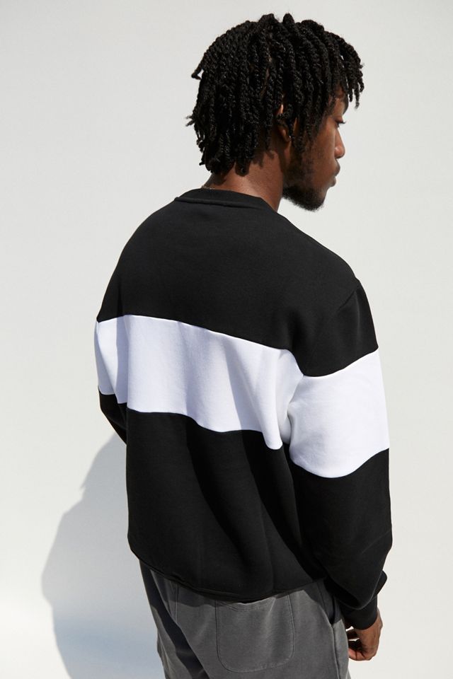 Polo Ralph Lauren Black & White Sport Colour-Block Logo Sweatshirt #2