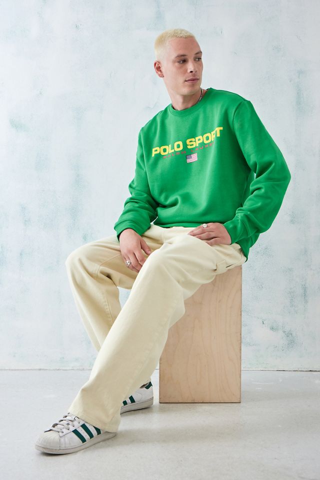 Polo Sport Green Logo Sweatshirt #1