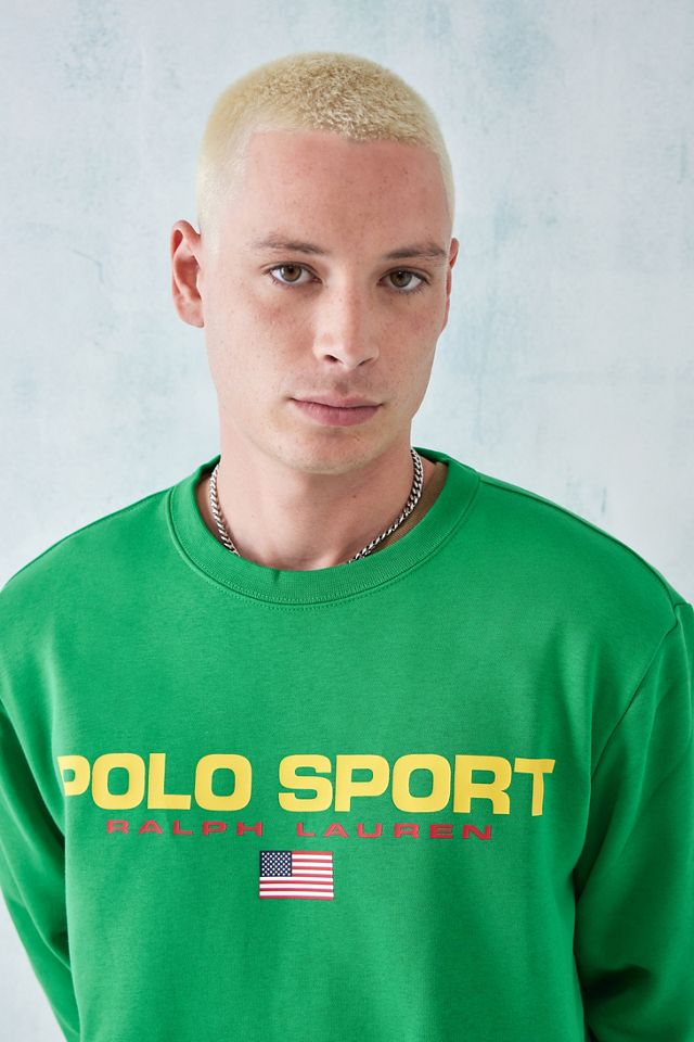 Polo Sport Green Logo Sweatshirt #2