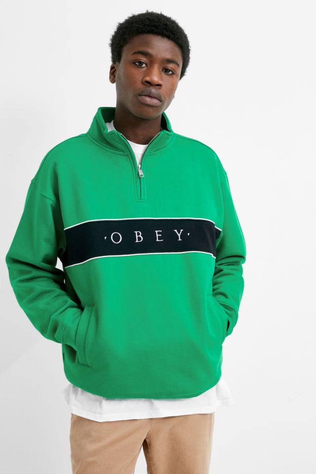 Obey green sweatshirt online