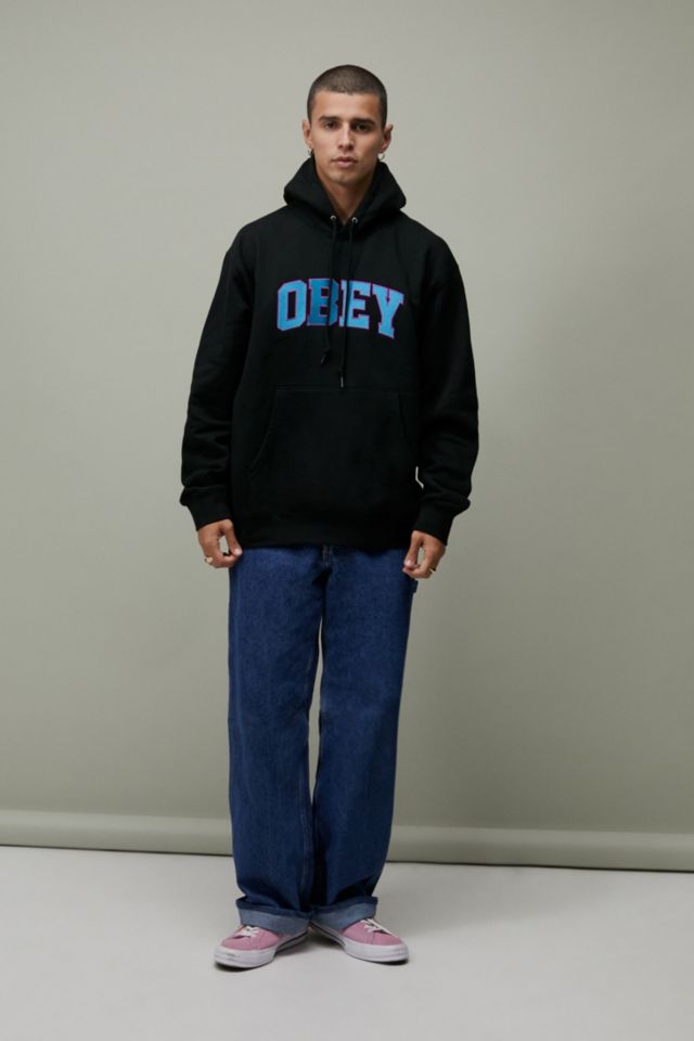 OBEY Hoodie Wyatt in Schwarz Urban Outfitters DE