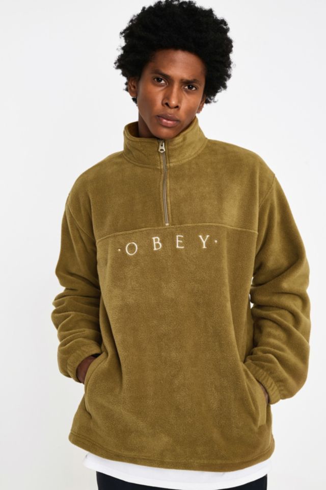 Obey fleece pullover sale