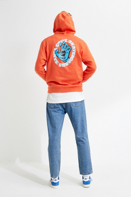 Sweat à Capuche Santa Cruz California Vagues Nautiques Vintage - Style Rétro Confortable