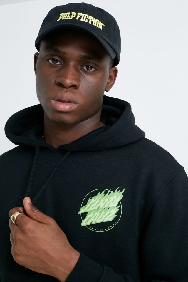 Santa Cruz, exclusivité UO - Sweat à capuche noir avec motif main hurlante enflammée  #3