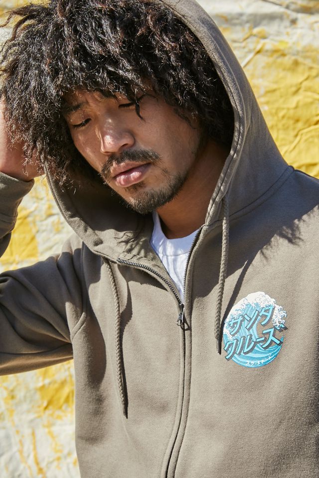 Santa Cruz Chocolate Japanese Logo Hoodie | Urban Outfitters UK