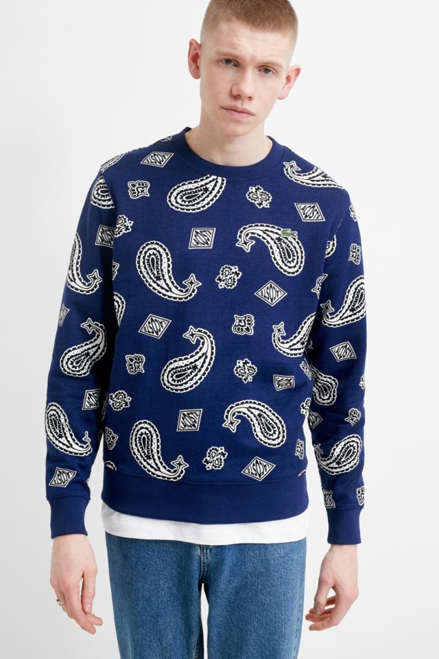 Lacoste LIVE Crew Neck Sweatshirt | Urban Outfitters UK