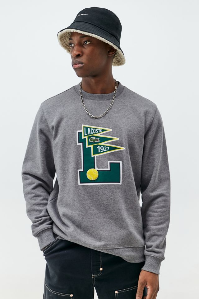 Lacoste varsity clearance sweatshirt