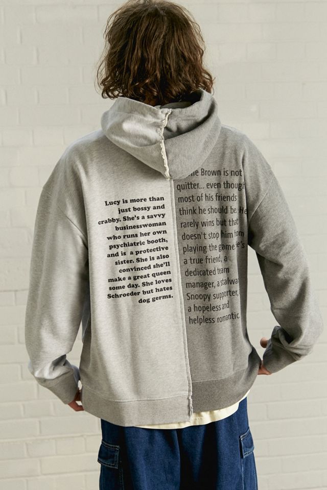 Lacoste X Snoopy - Sweat à capuche ample effet rapiécé #2
