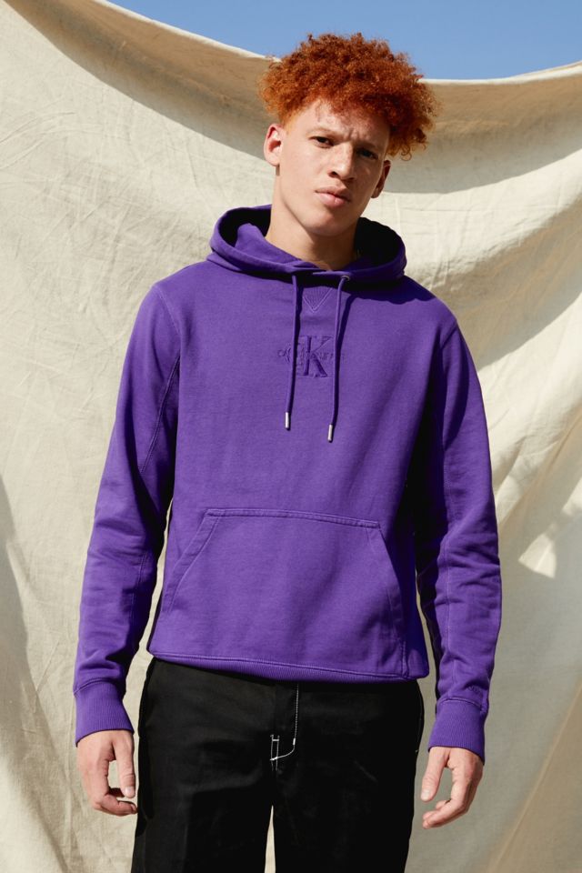 Calvin klein purple hoodie new arrivals