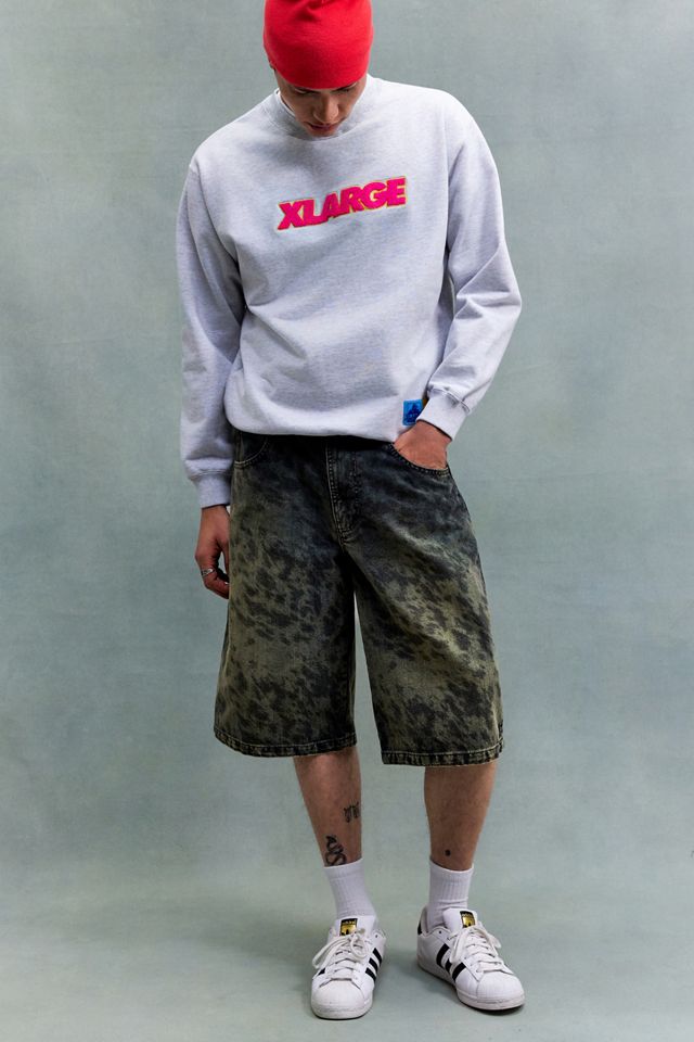 Sweat-shirt XLARGE Ash avec logo standard #1