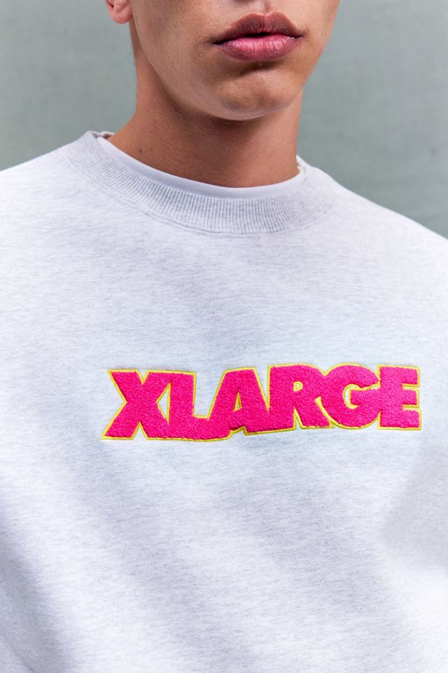 Sweat-shirt XLARGE Ash avec logo standard #3