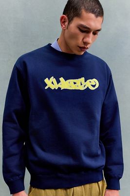XLARGE Navy XL Tagging Sweatshirt
