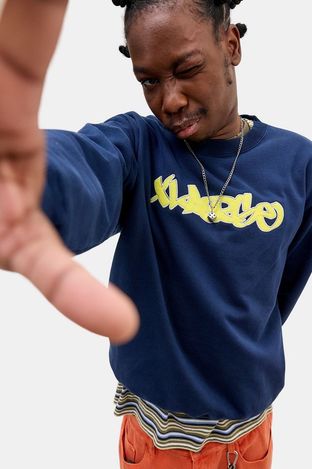 Sweat-shirt de marquage XLARGE bleu marine XL #5