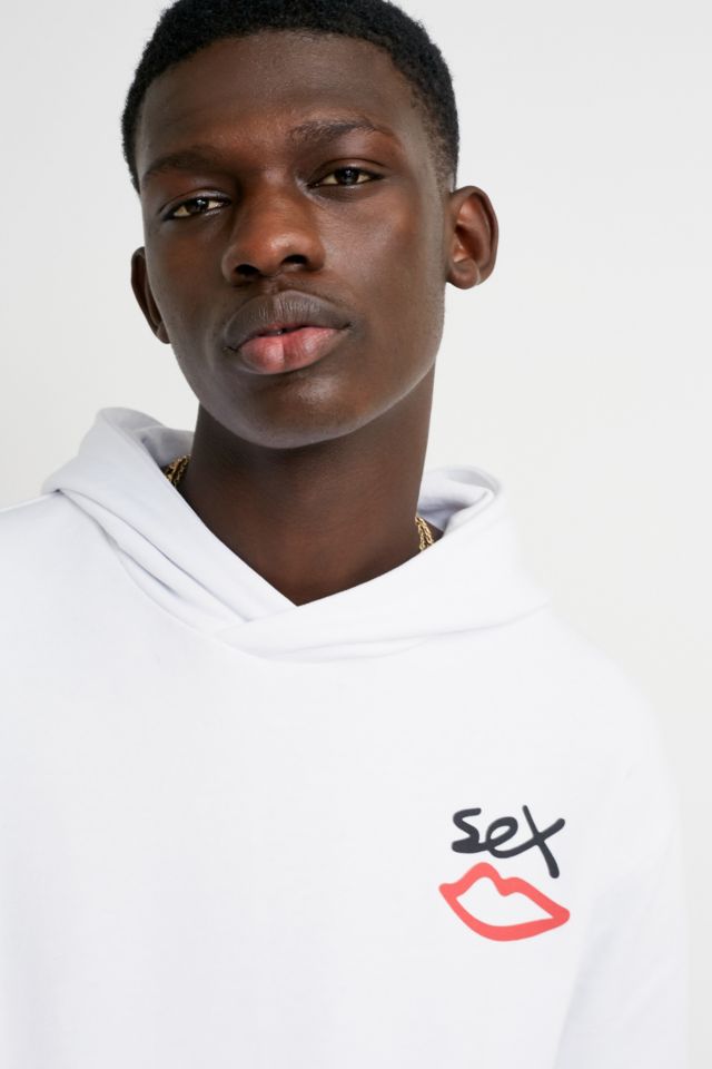 Sex Skateboards Sex Logo White Hoodie