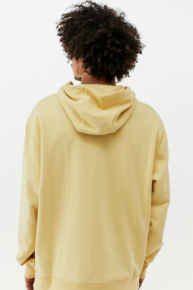 New Balance Yellow Essentials Hoodie #1