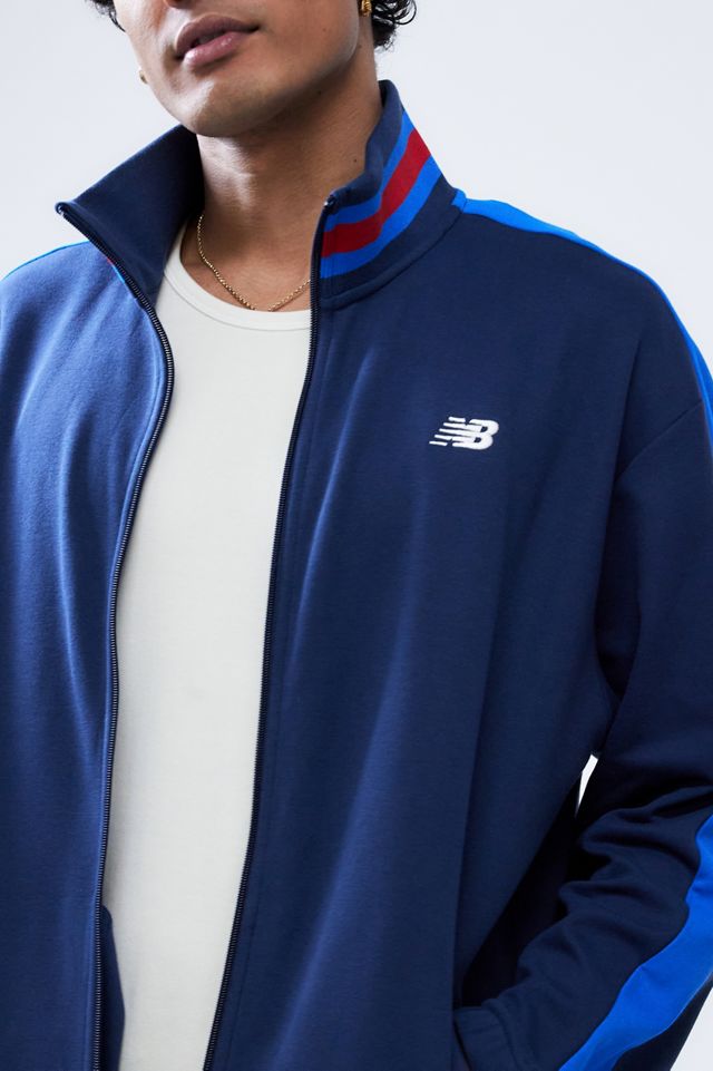 New Balance Navy Zip-Through Track Jacket #4