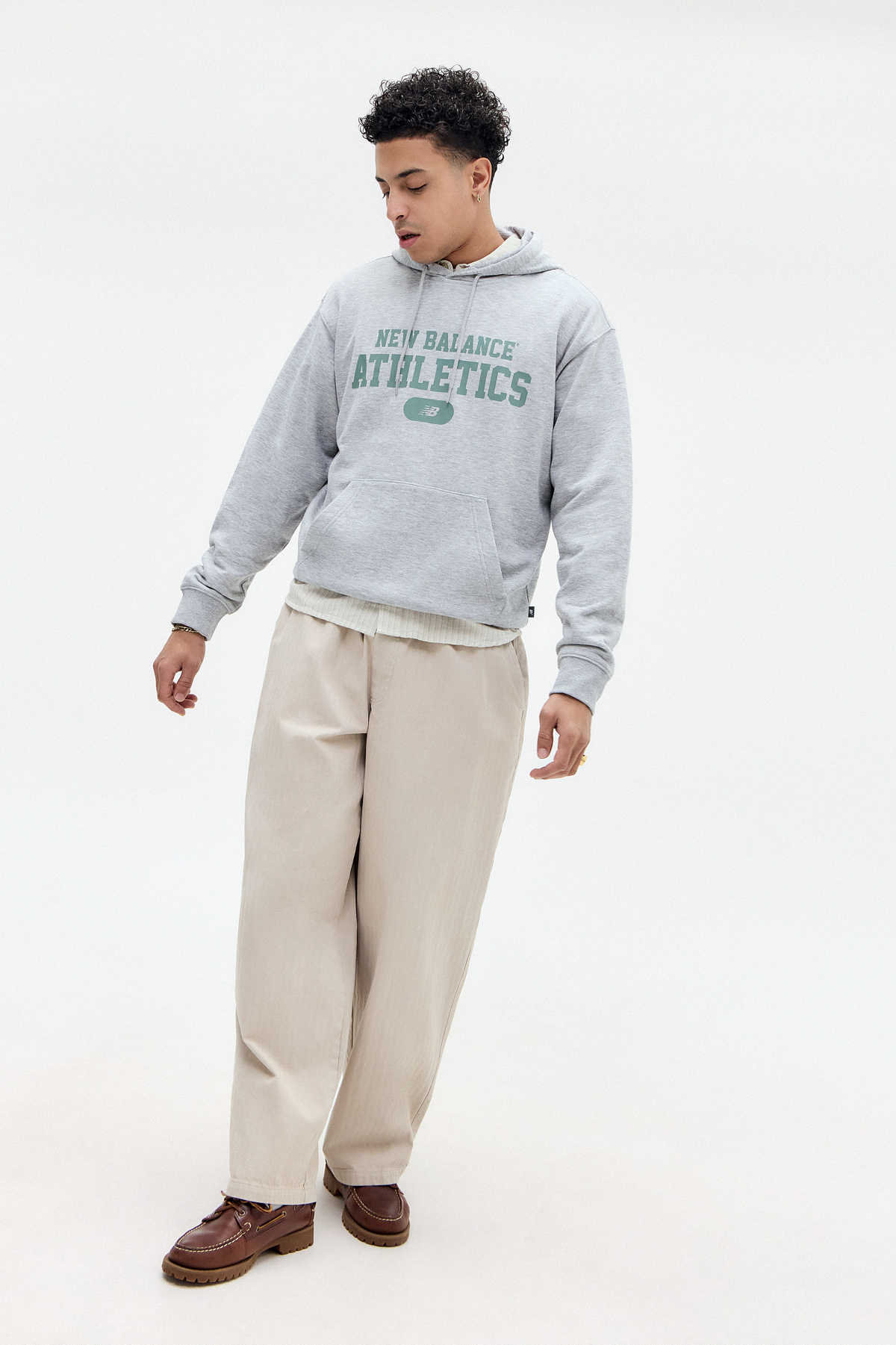 New Balance Grey Hoodie