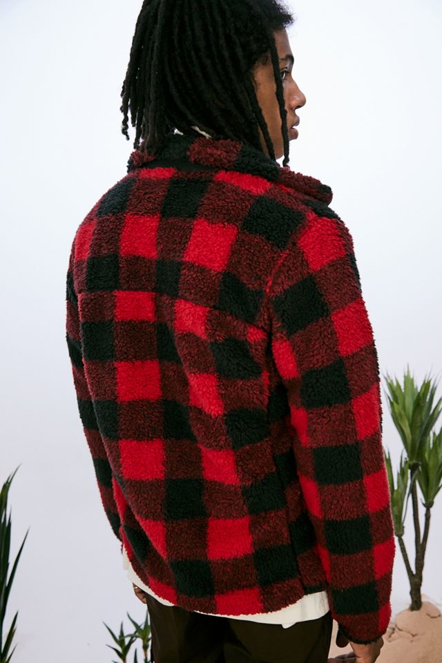 Columbia Red & Black Mountain Winterpass Fleece Zip-Through Jacket #1