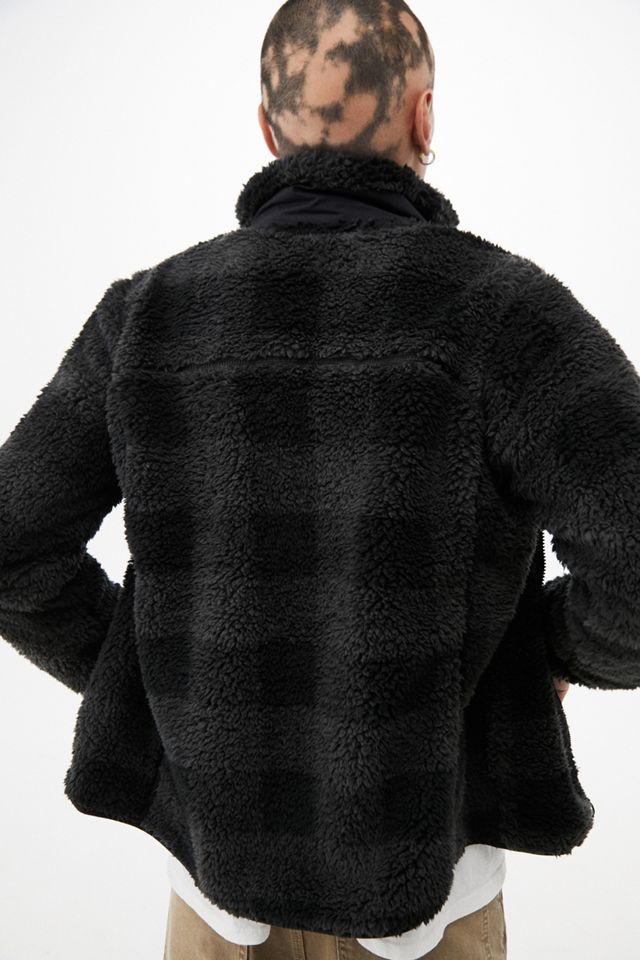 Columbia - Veste d'hiver imitation peau de mouton noire #1