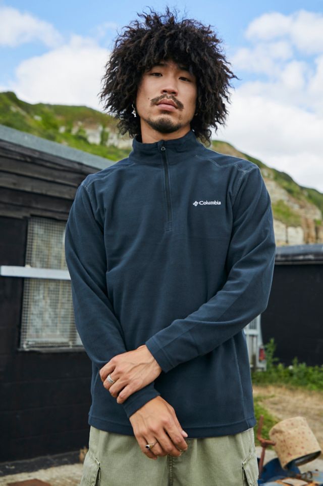 Columbia fleece deals half zip