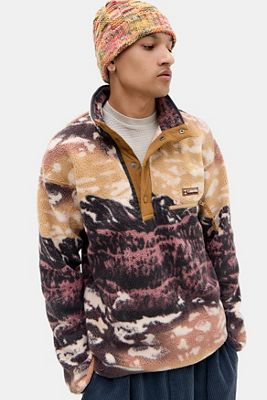 Columbia Marron Camel Fleece Helvetia Sisters