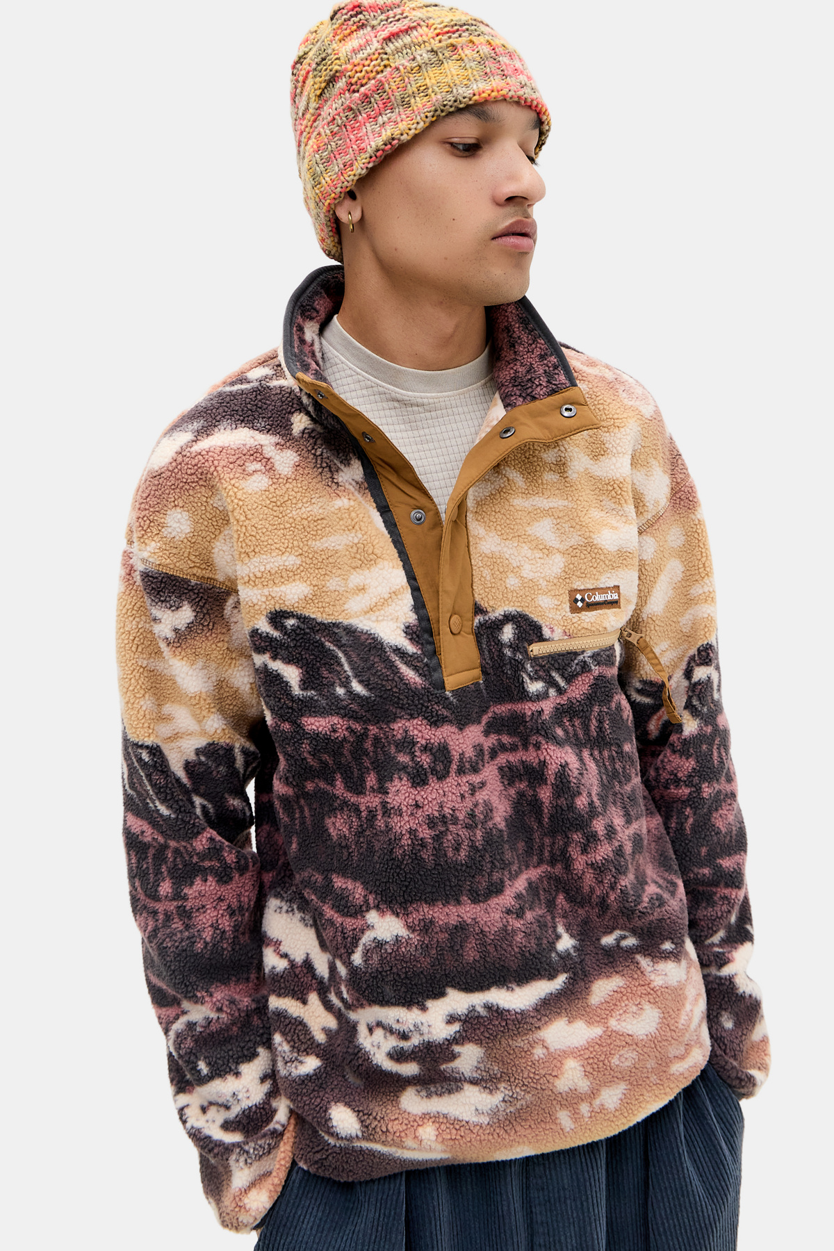Columbia Camel Brown Sisters Helvetia Fleece