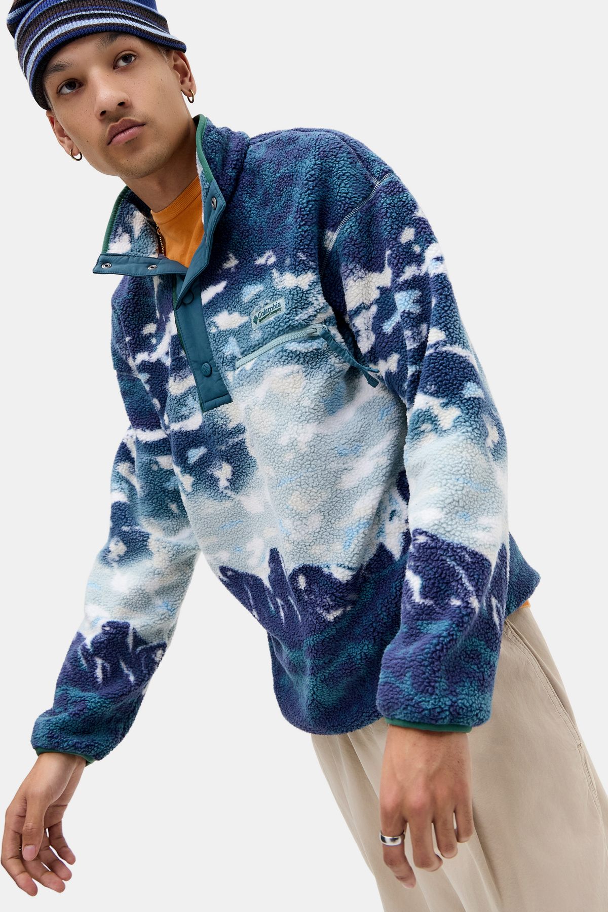 Columbia Crushed Blue Sisters Helvetia Fleece