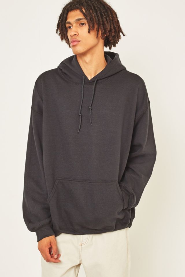 UO Oversized Black Hoodie | Urban Outfitters UK